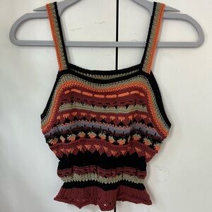 Knitted summer top
